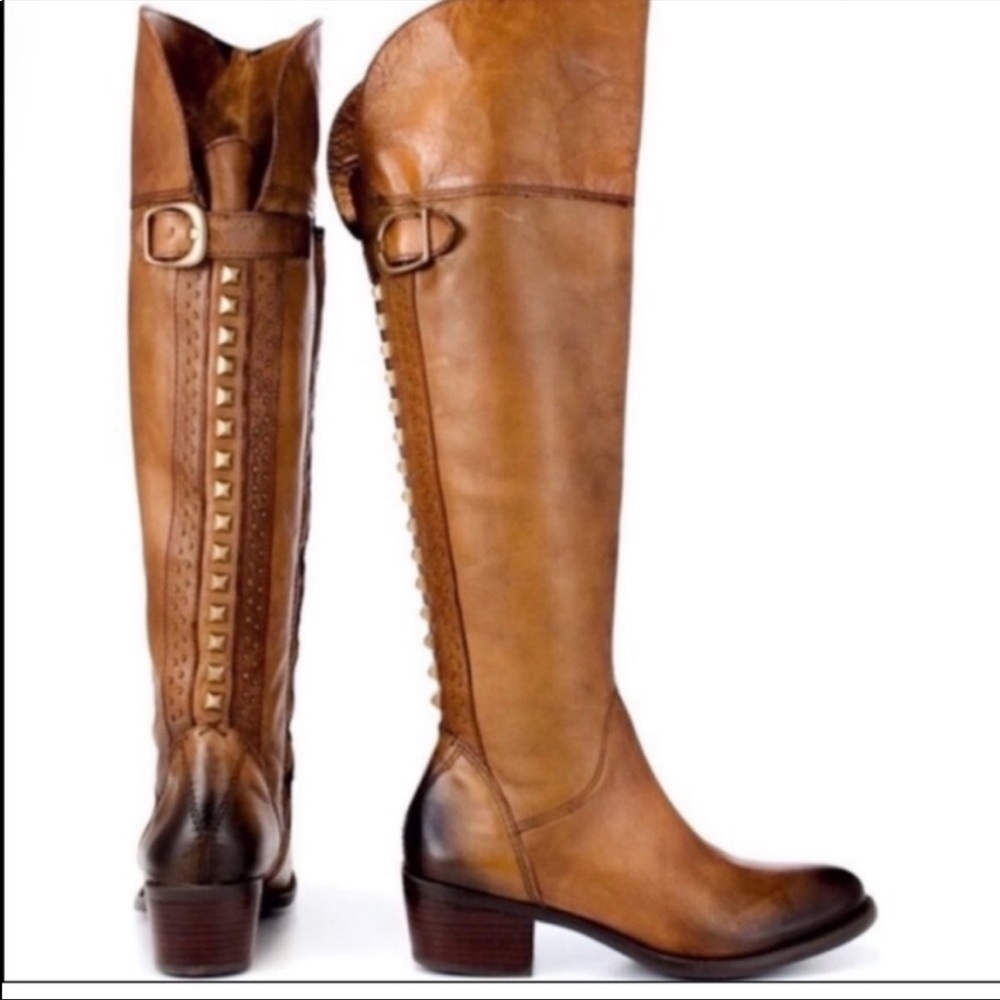 Vince Camuto Bollo Over The Knee Stud
Leather Boots